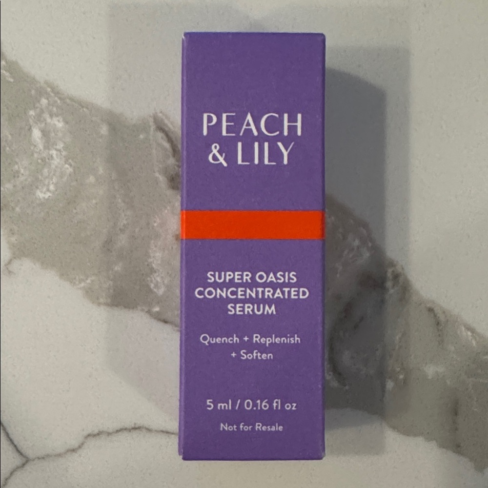 🌸5/$25🌸 Peach & Lily super oasis concentrated serum